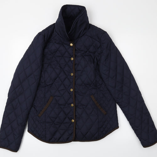 Atmosphere Womens Blue   Windbreaker Coat Size 10