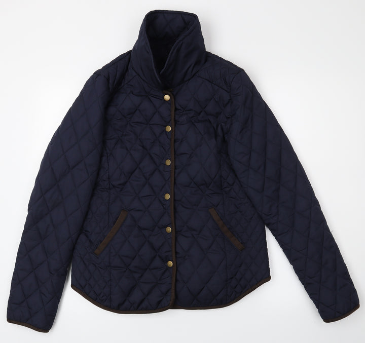 Atmosphere Womens Blue   Windbreaker Coat Size 10