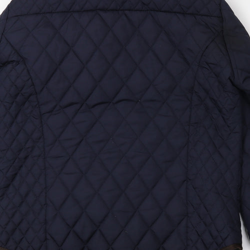 Atmosphere Womens Blue   Windbreaker Coat Size 10