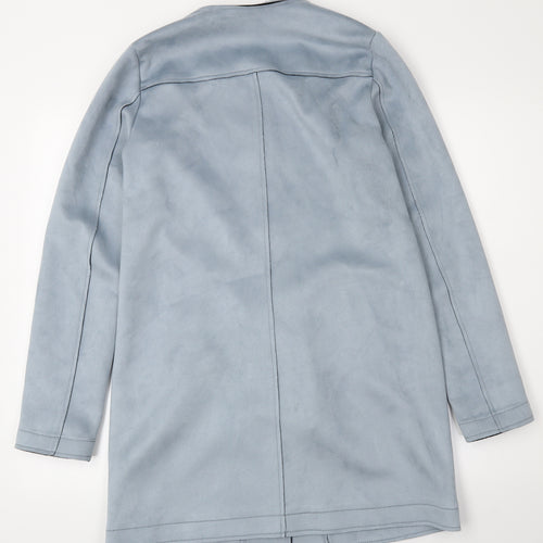 Primark Womens Blue   Overcoat Coat Size 8