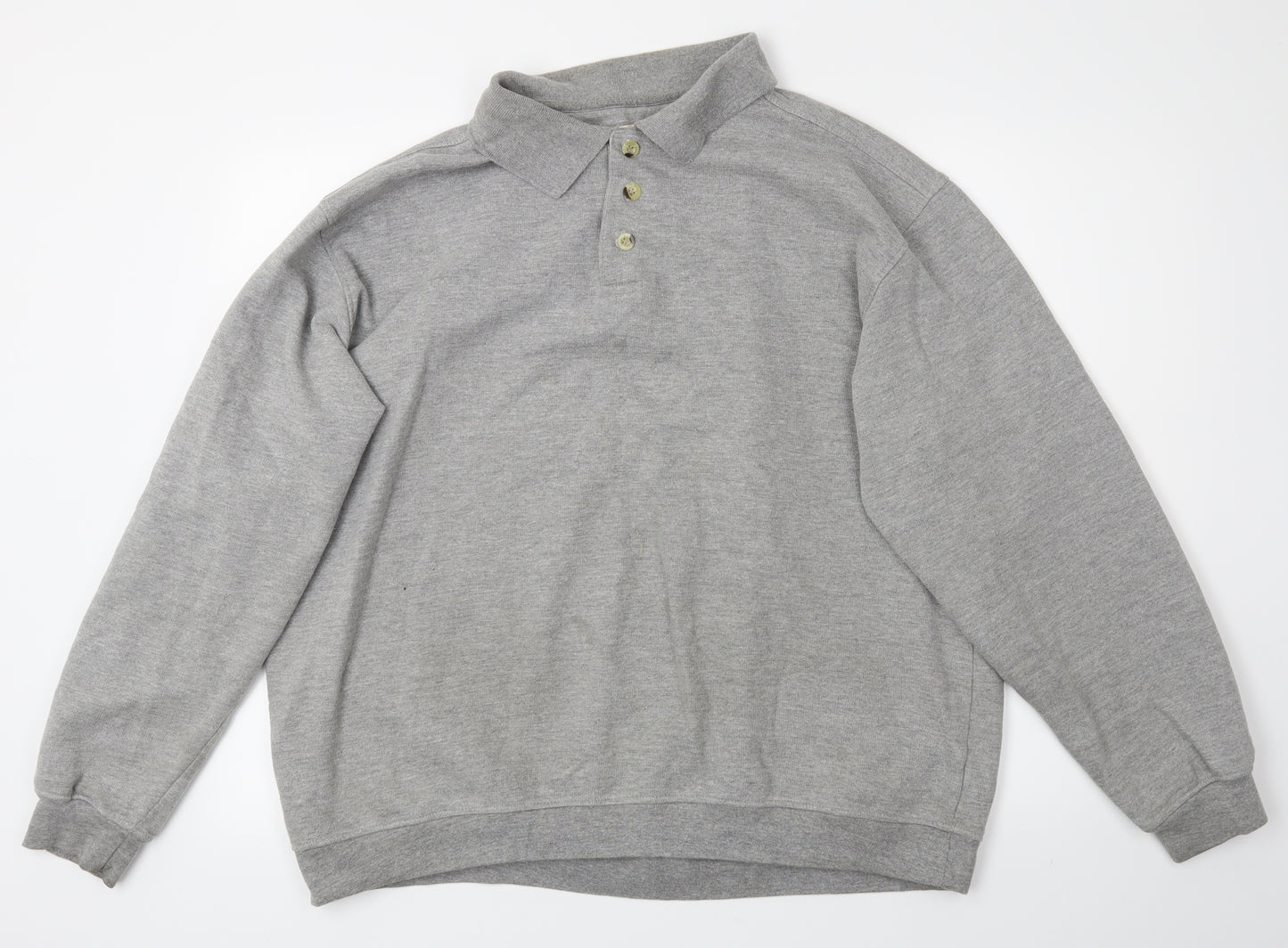 EWM Mens Grey   Pullover Sweatshirt Size XL