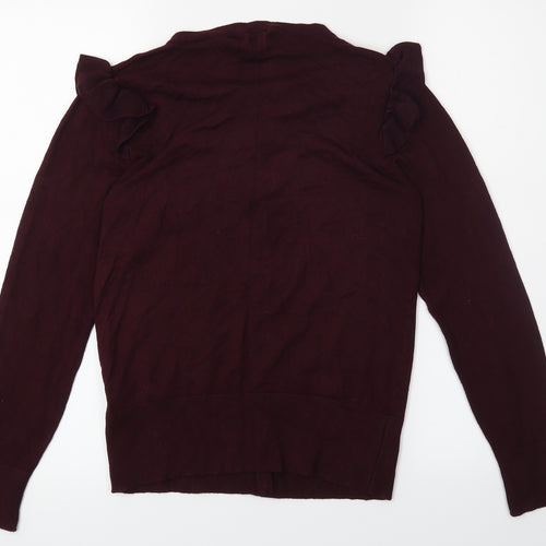 F&F Womens Purple   Basic Blouse Size 8