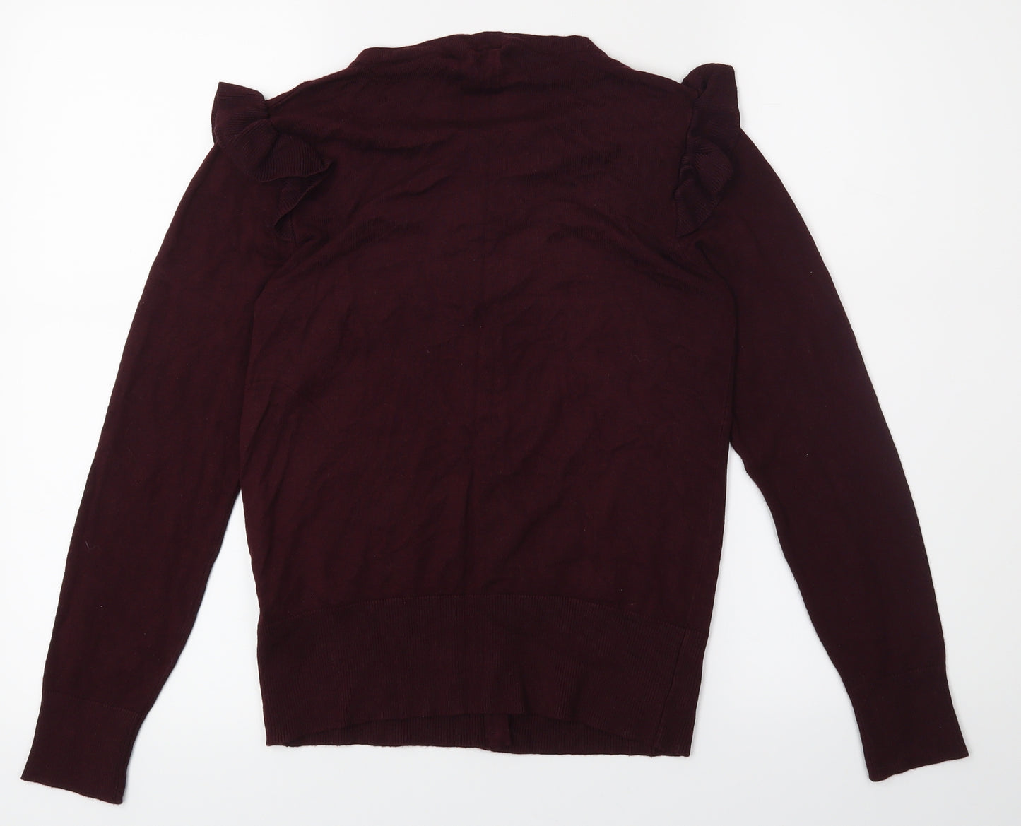 F&F Womens Purple   Basic Blouse Size 8