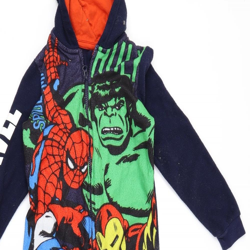 George Boys Multicoloured Solid Rayon  One Piece Size 7 Years  - Marvel