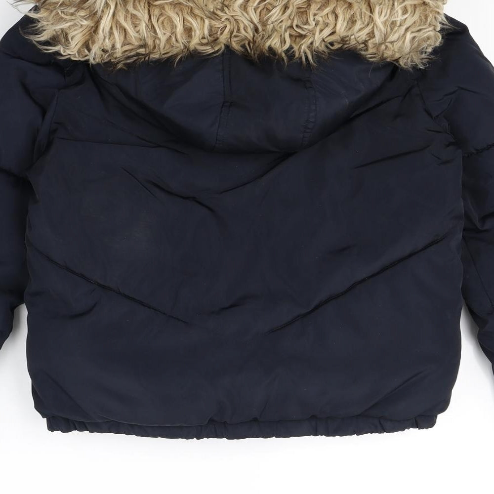 F&F Girls Blue   Rain Coat Coat Size 8 Years