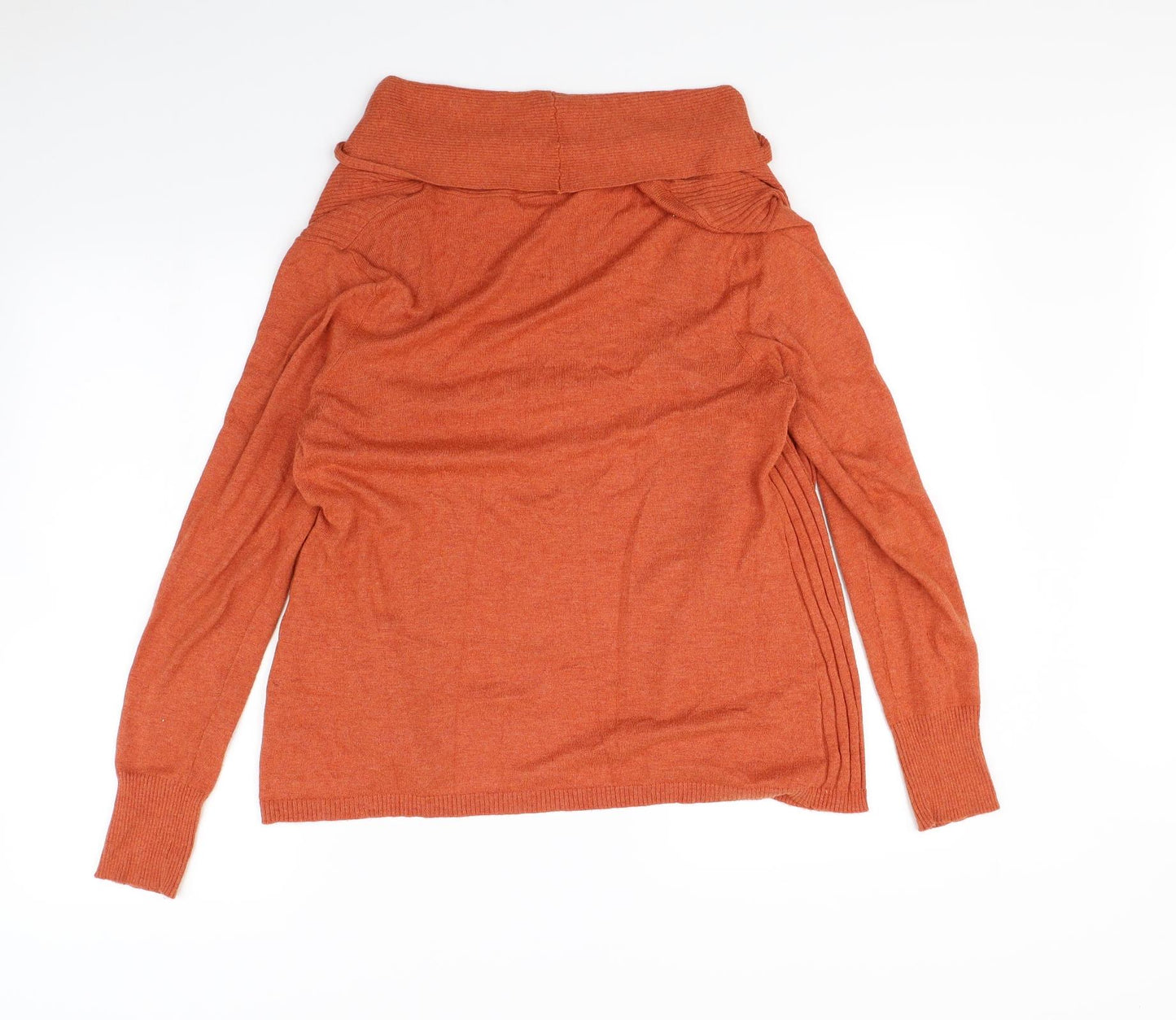 Wallis Womens Orange   Cardigan Jumper Size M