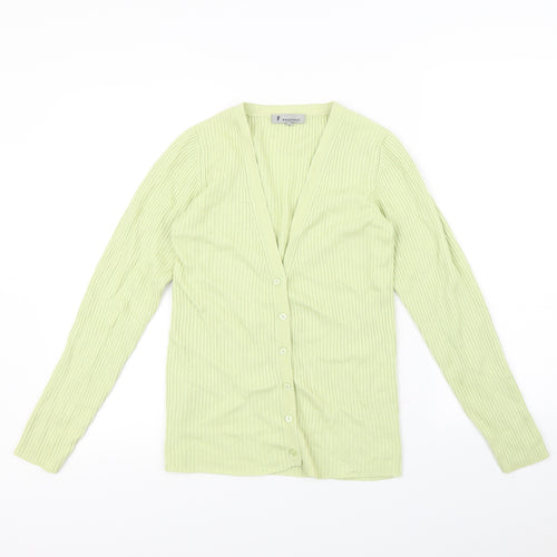 Floreal boutique Womens Green   Cardigan Jumper Size M