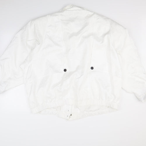 essence Womens White   Jacket Coat Size 24