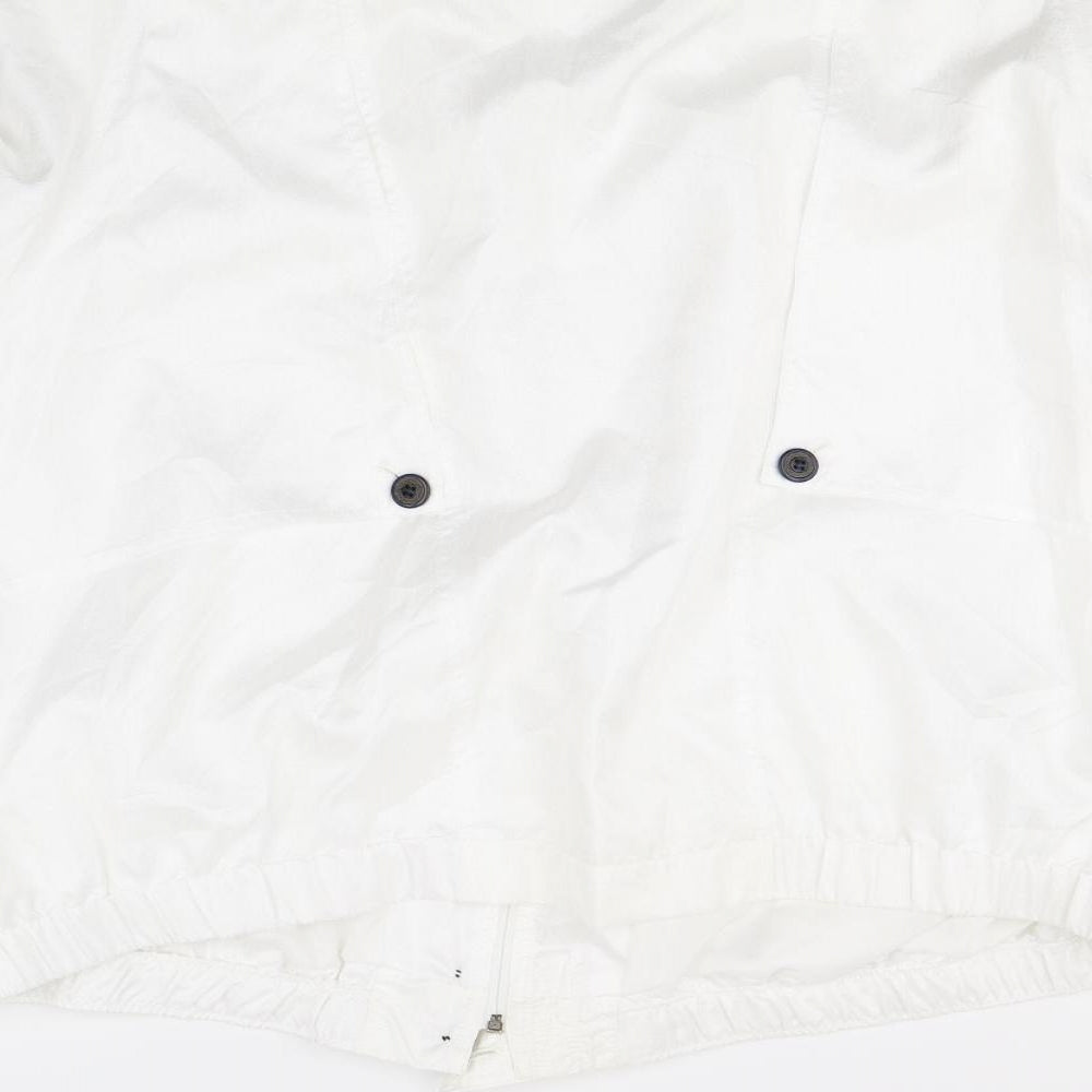 essence Womens White   Jacket Coat Size 24