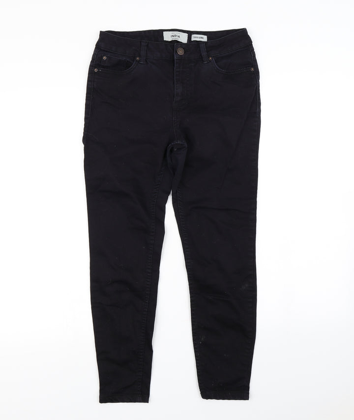 New Look Womens Blue   Skinny Jeans Size 10 L28 in