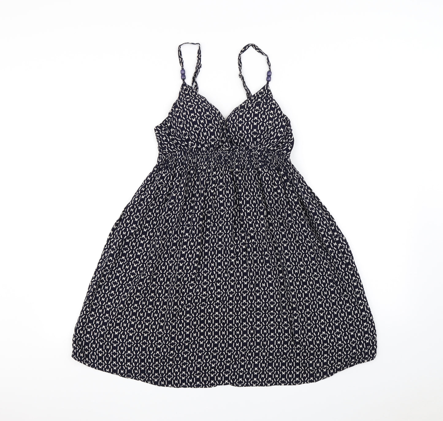 New Look Womens Blue Polka Dot  Mini  Size S