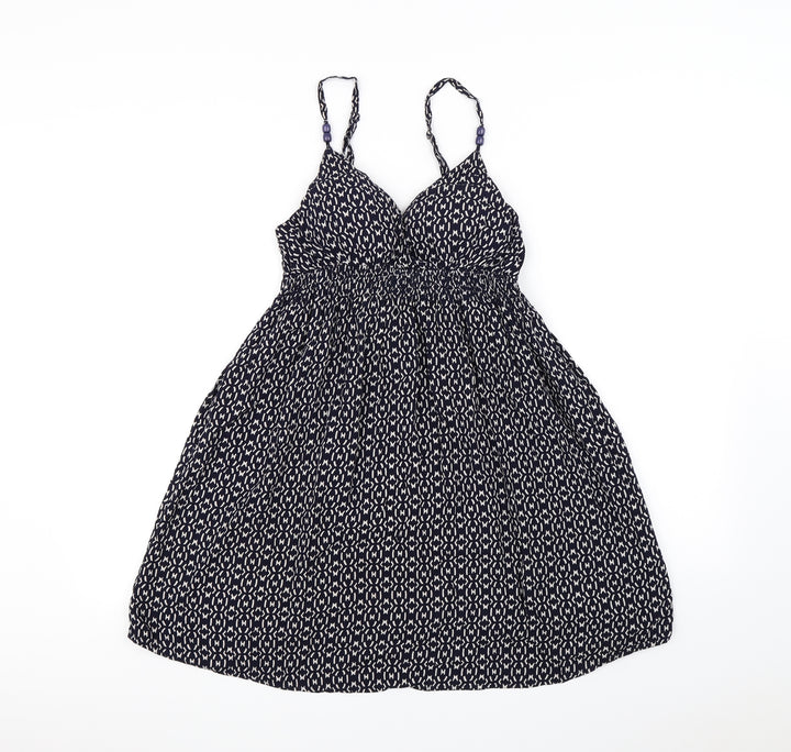 New Look Womens Blue Polka Dot  Mini  Size S