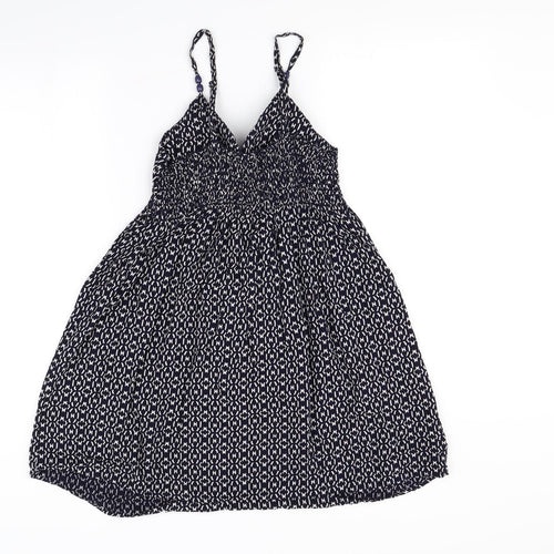 New Look Womens Blue Polka Dot  Mini  Size S