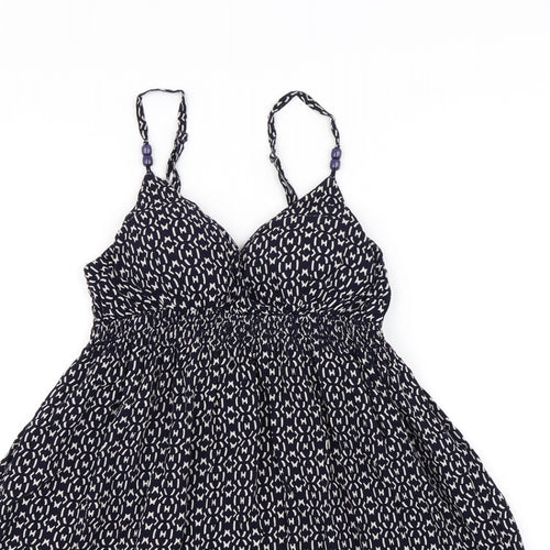 New Look Womens Blue Polka Dot  Mini  Size S