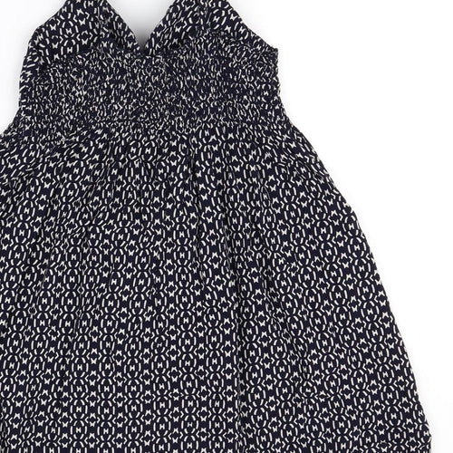 New Look Womens Blue Polka Dot  Mini  Size S