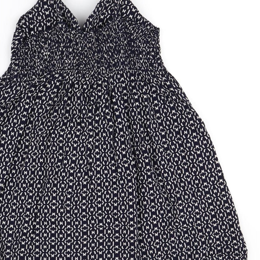 New Look Womens Blue Polka Dot  Mini  Size S