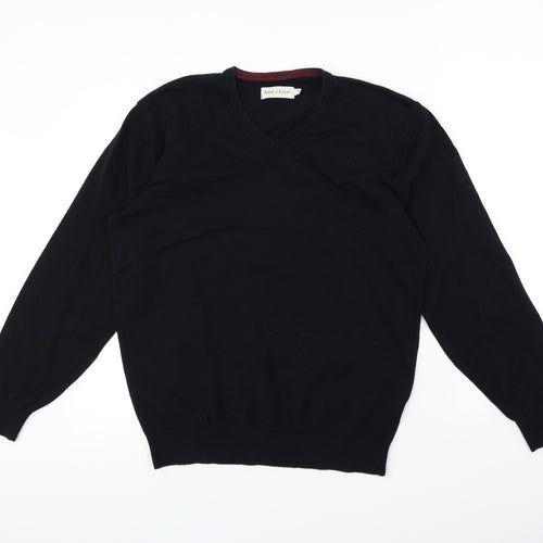 Aspen & Court Mens Black   Pullover Jumper Size M