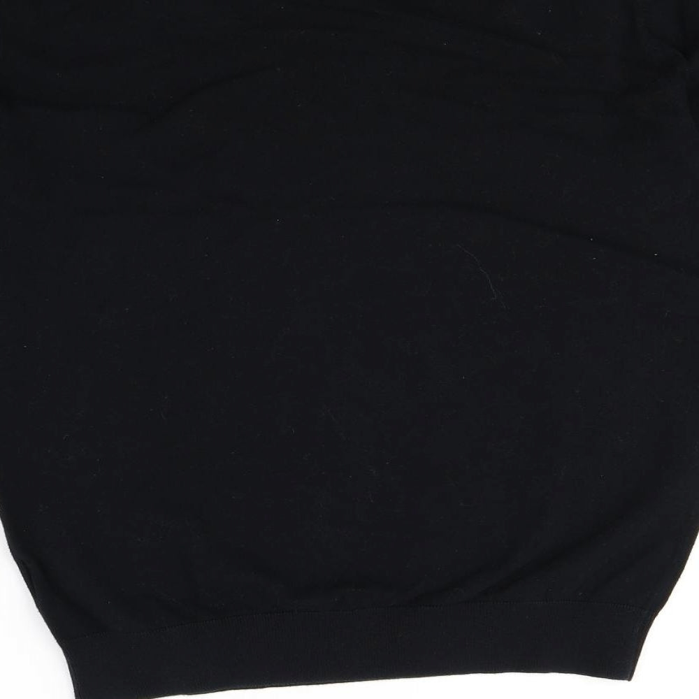 Aspen & Court Mens Black   Pullover Jumper Size M