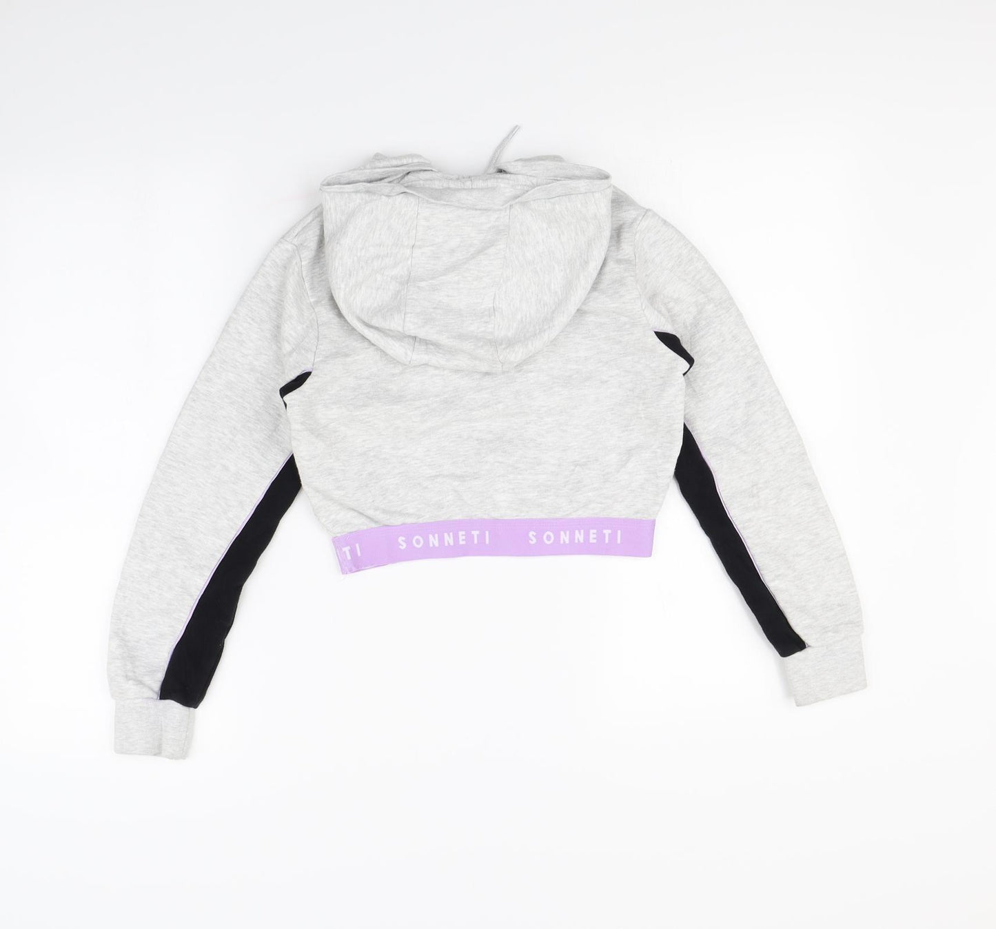 Sonetti Girls Grey   Pullover Hoodie Size 10 Years
