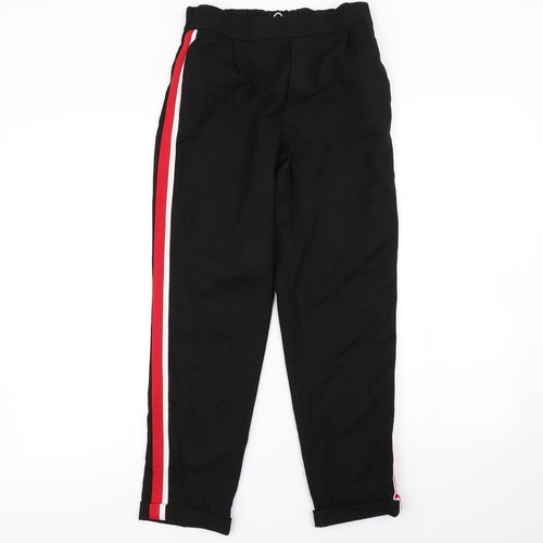 Zara Womens Black   Trousers  Size XS L28 in