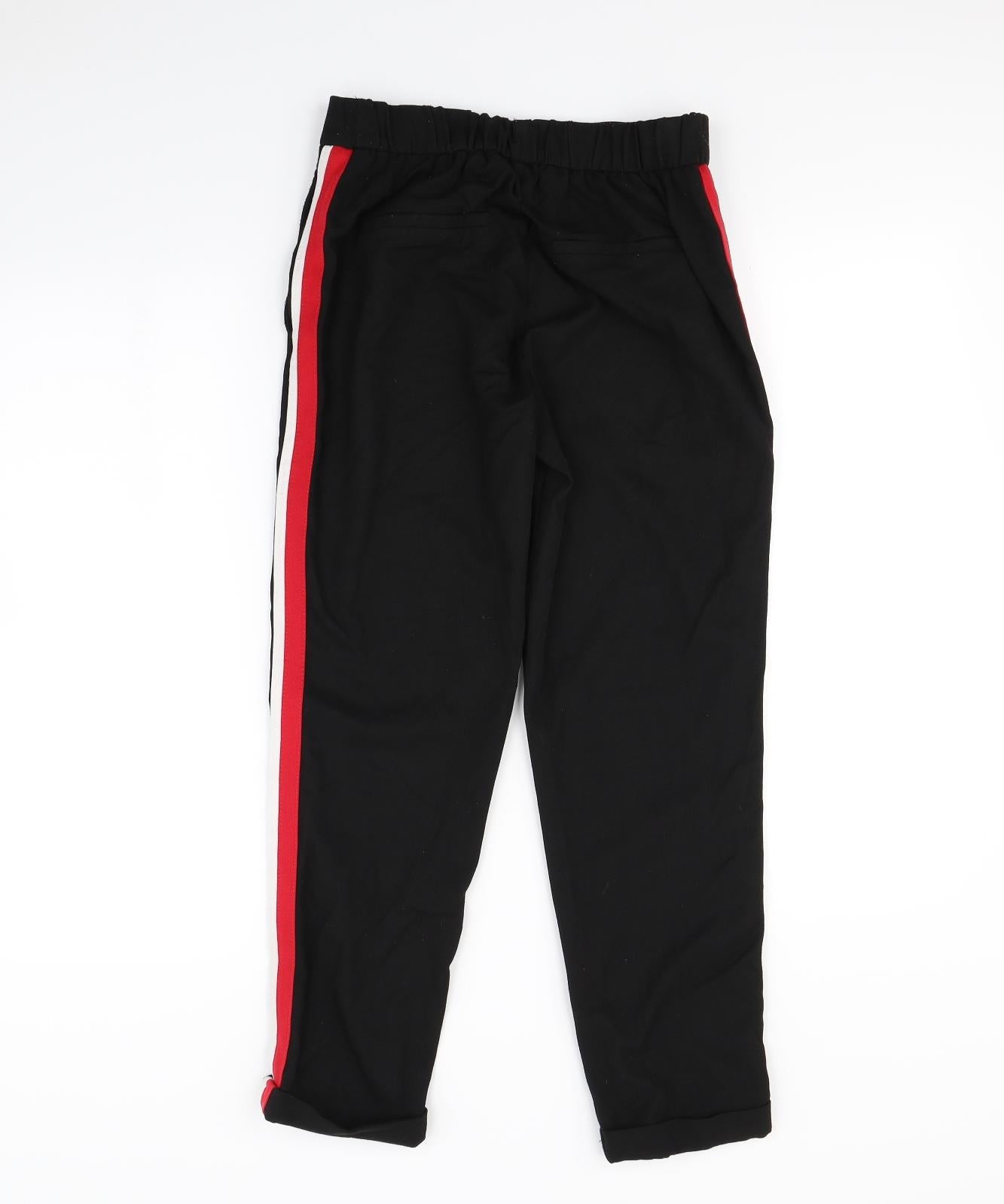 Zara Womens Black   Trousers  Size XS L28 in