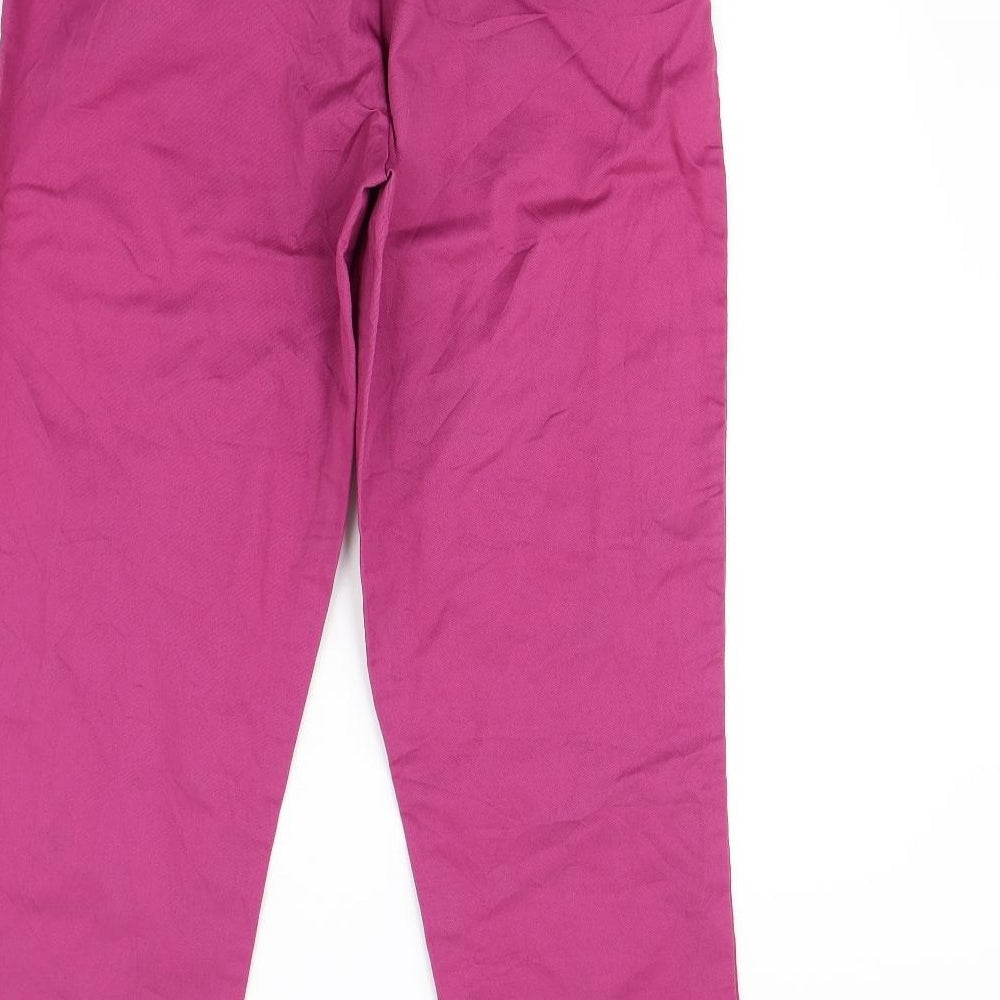 Damart Womens Pink   Trousers  Size 14 L30 in