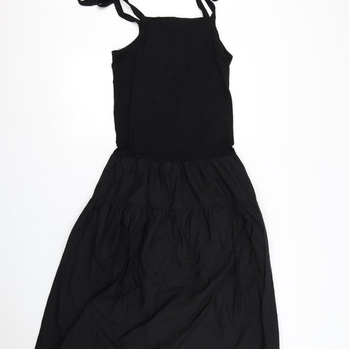 Topshop Womens Black   Maxi  Size 12