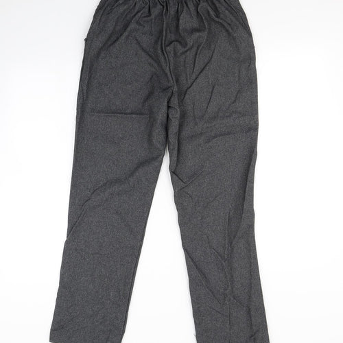 Pinns Womens Grey   Dress Pants Trousers Size 14 L30 in