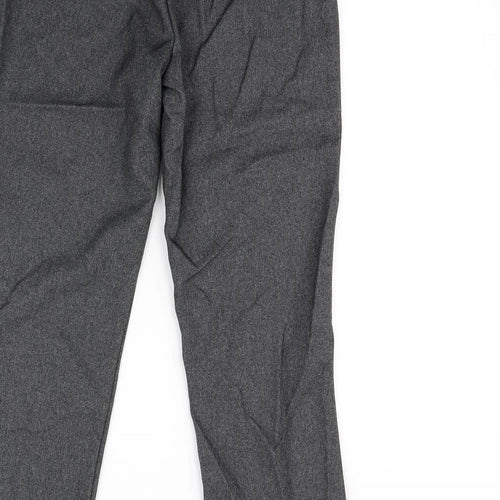 Pinns Womens Grey   Dress Pants Trousers Size 14 L30 in