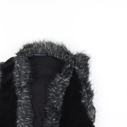 Maggie Carol Womens Black   Jacket  Size M