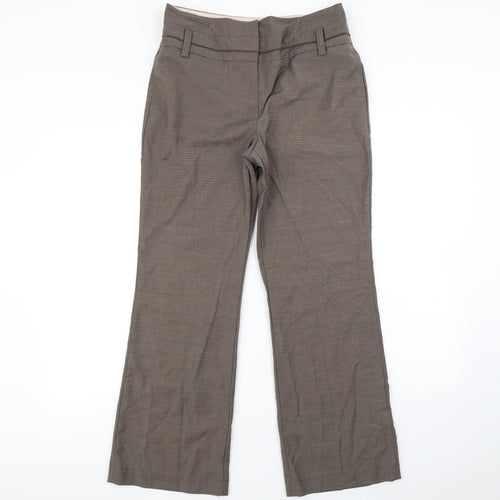 NEXT Womens Brown   Dress Pants Trousers Size 10 L30 in