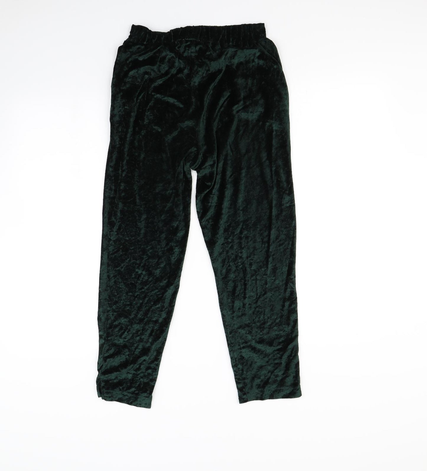 H&M Womens Green   Trousers  Size 6 L24 in