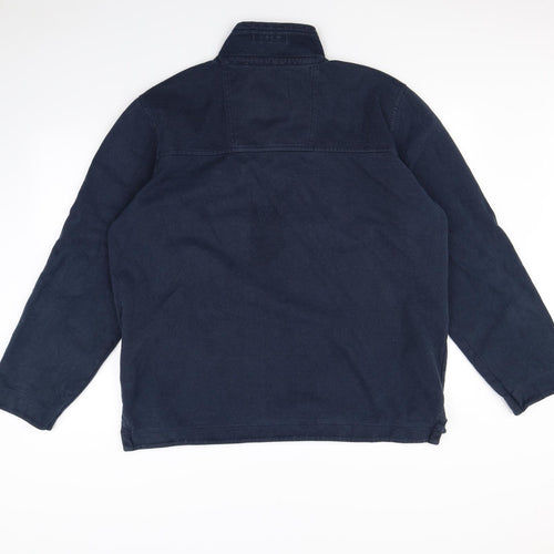 Crew Clothing Mens Blue   Henley Jumper Size 2XL