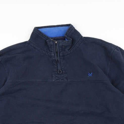 Crew Clothing Mens Blue   Henley Jumper Size 2XL