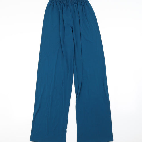 Saloos Womens Blue   Trousers  Size 14 L30 in