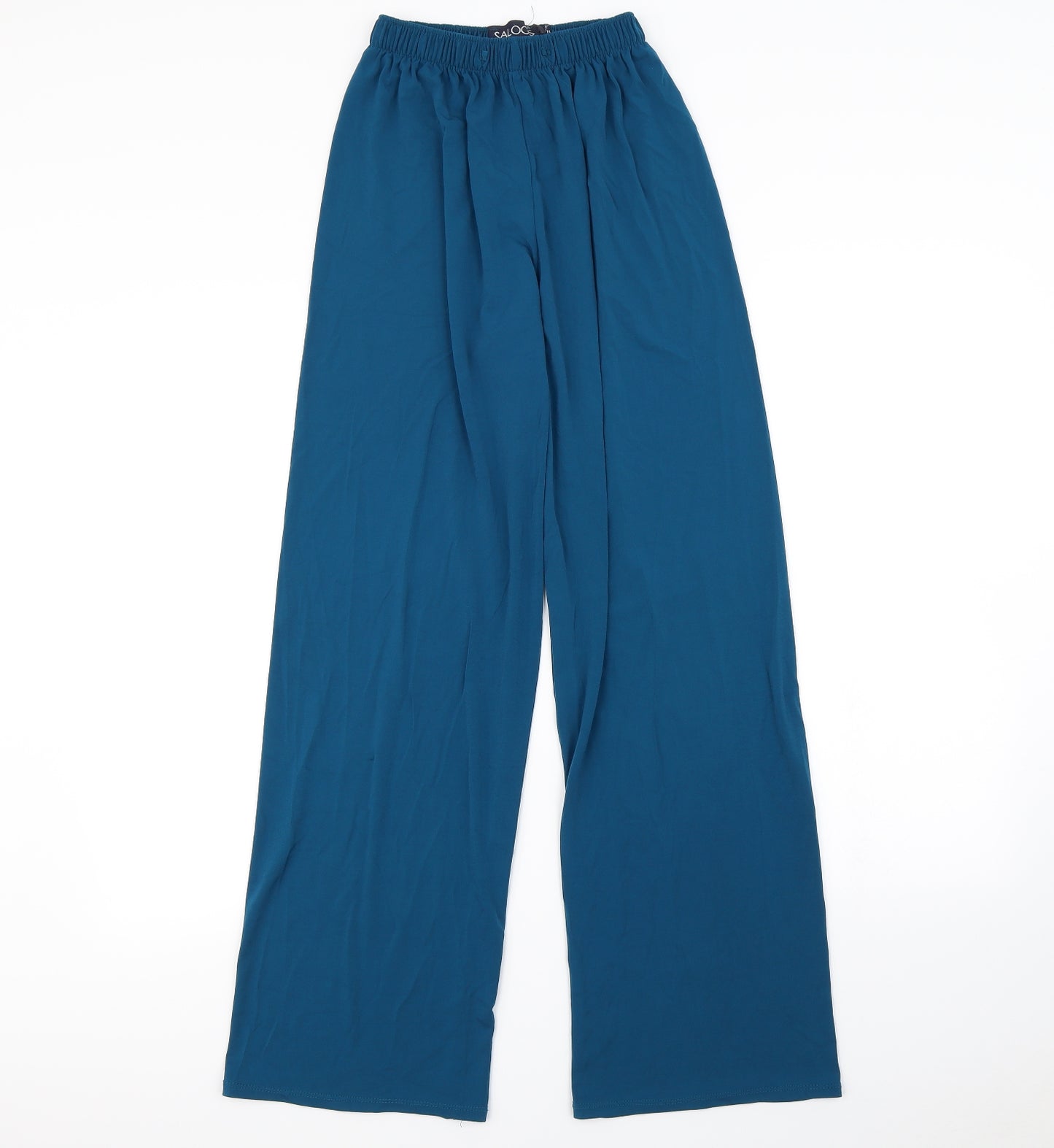 Saloos Womens Blue   Trousers  Size 14 L30 in
