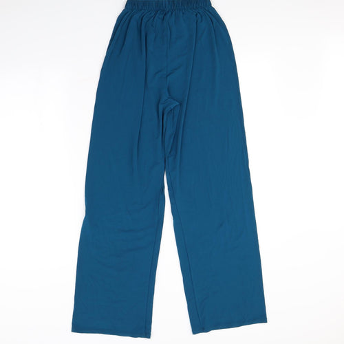 Saloos Womens Blue   Trousers  Size 14 L30 in