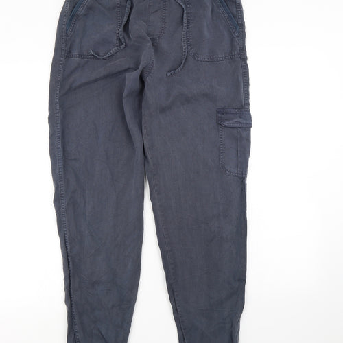 Peacocks Womens Blue   Trousers  Size 12 L30 in