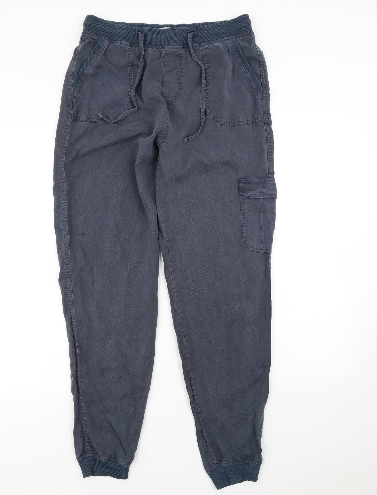 Peacocks Womens Blue   Trousers  Size 12 L30 in