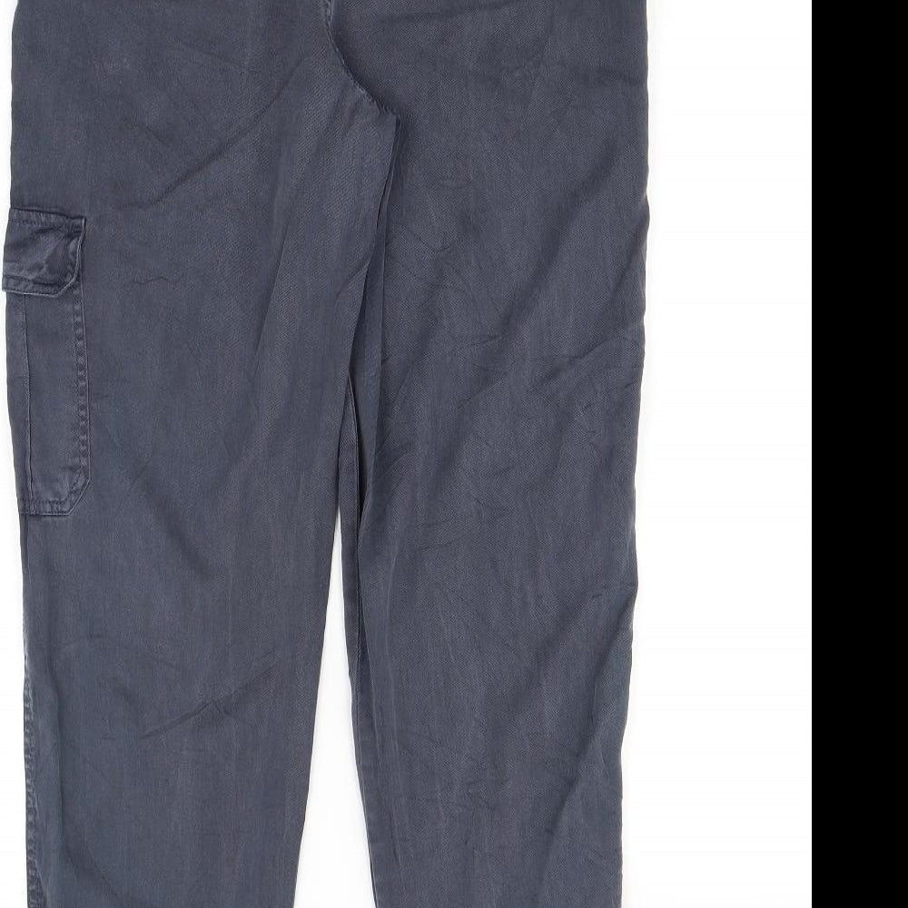Peacocks Womens Blue   Trousers  Size 12 L30 in