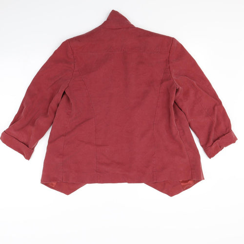 M&s Womens Pink   Jacket  Size 12