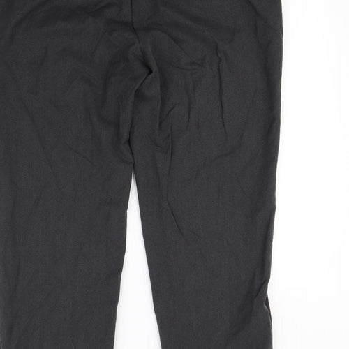 m&S Womens Grey   Dress Pants Trousers Size 18 L30 in