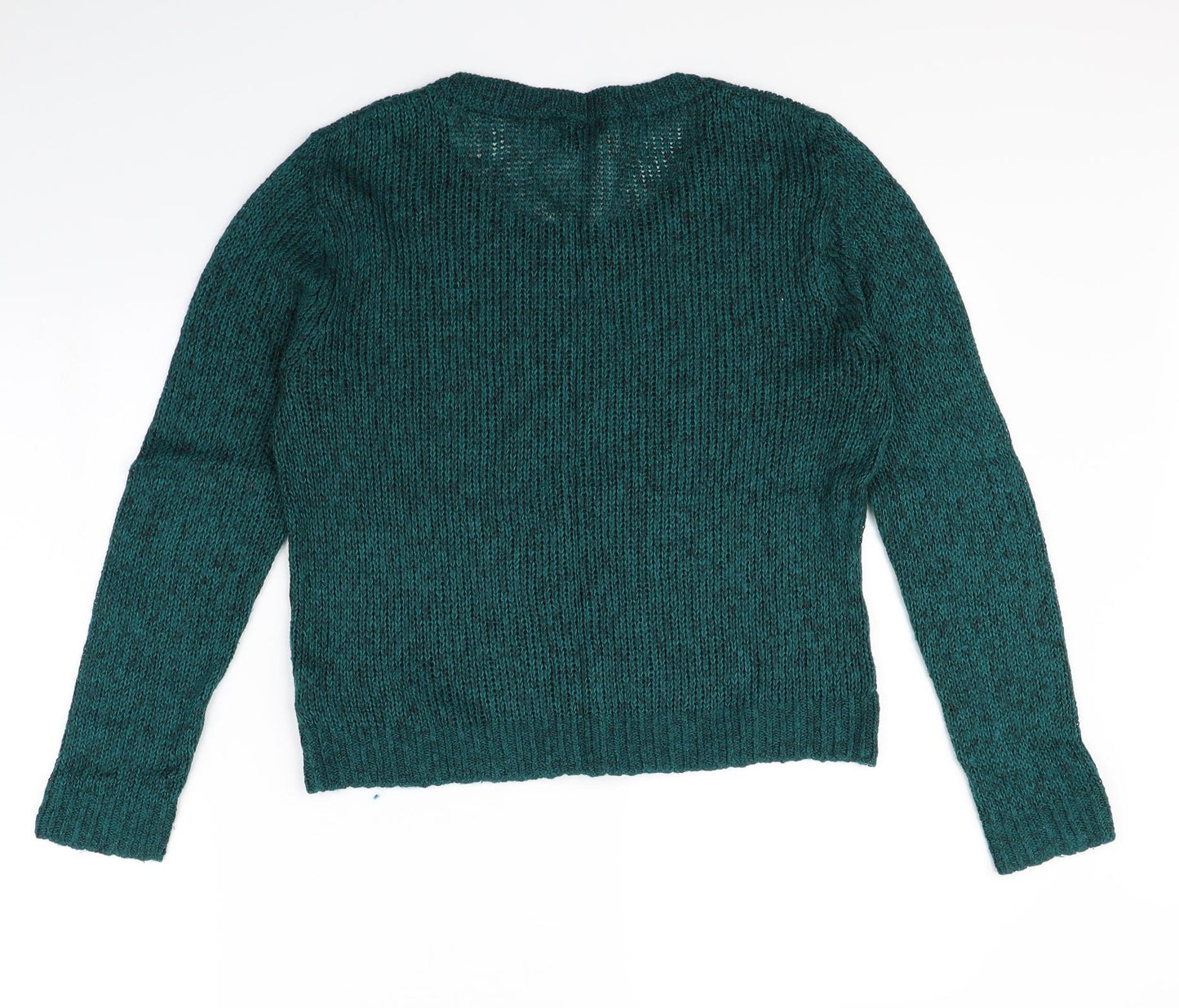 H&M Womens Green   Pullover Jumper Size S