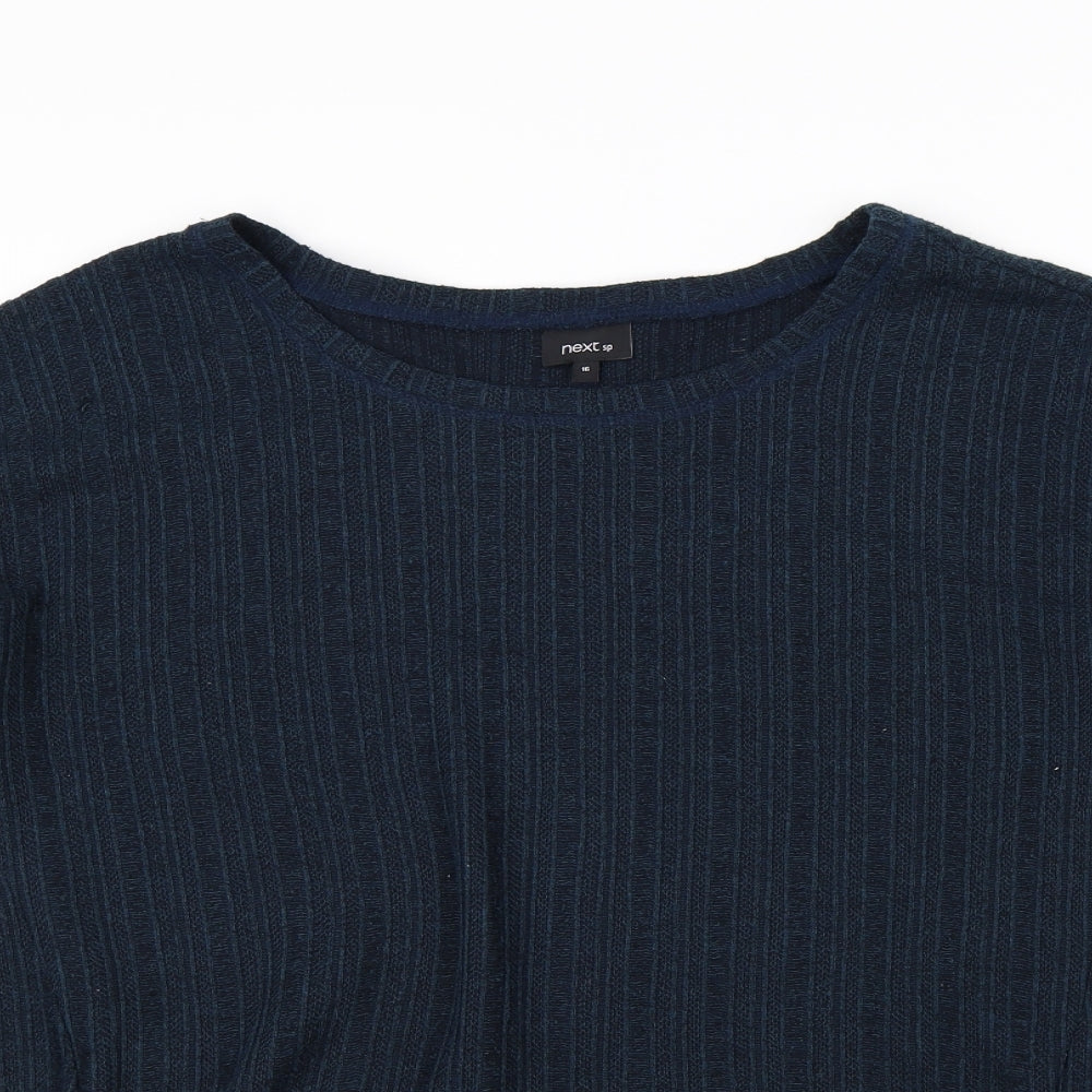 NEXT Womens Blue   Pullover Jumper Size 16