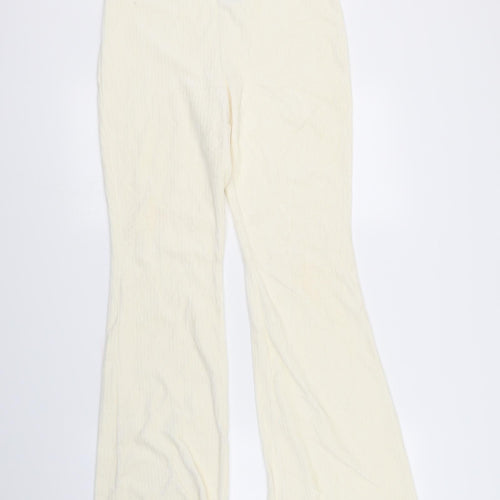 Divded Womens Ivory   Trousers  Size M L30 in
