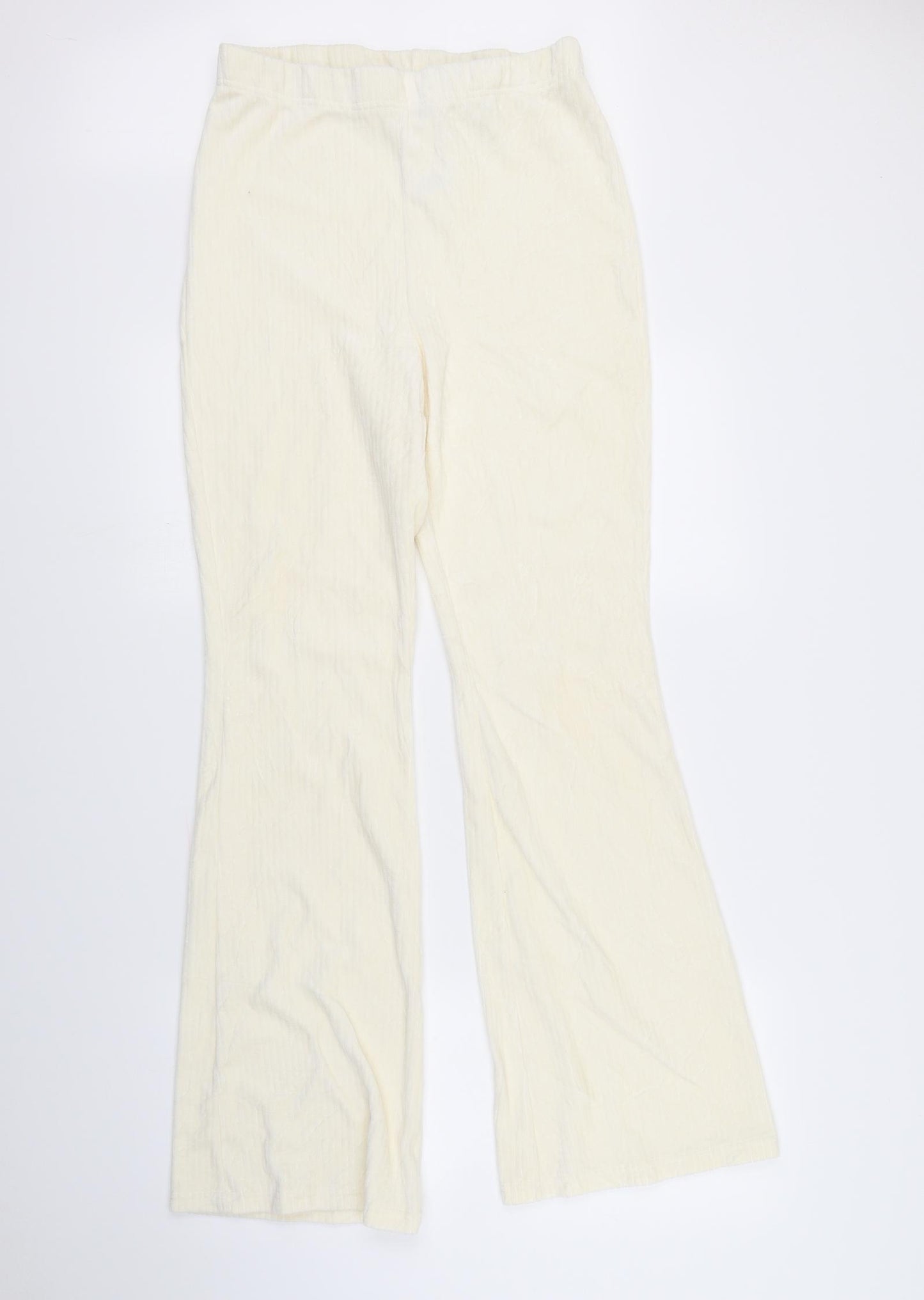 Divded Womens Ivory   Trousers  Size M L30 in