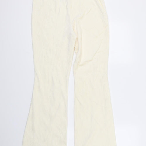 Divded Womens Ivory   Trousers  Size M L30 in