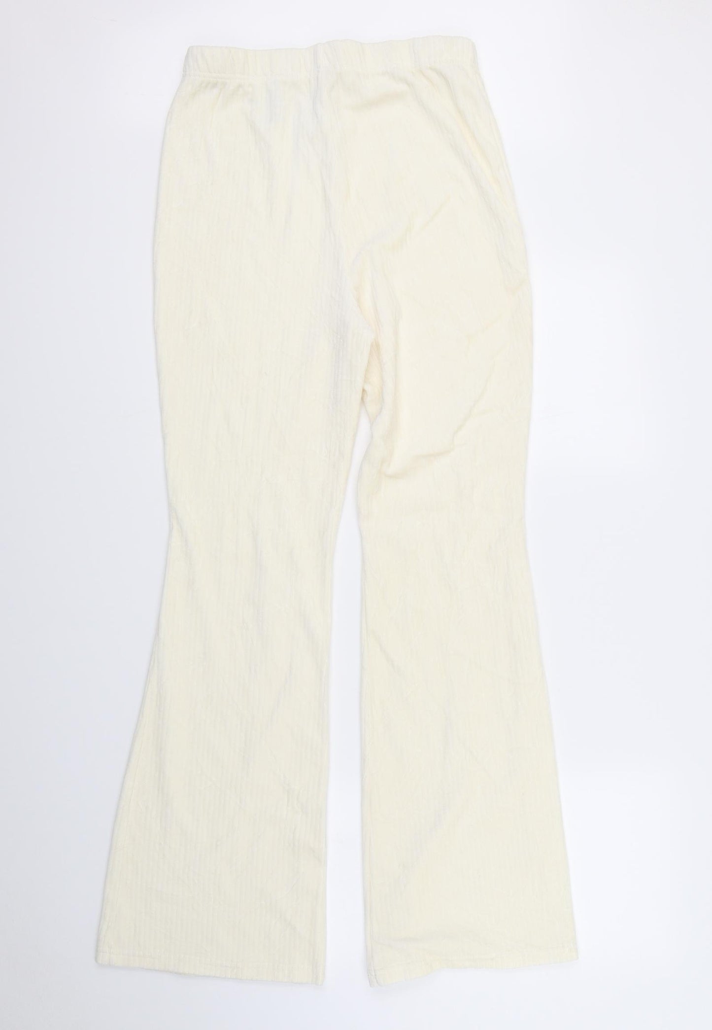 Divded Womens Ivory   Trousers  Size M L30 in