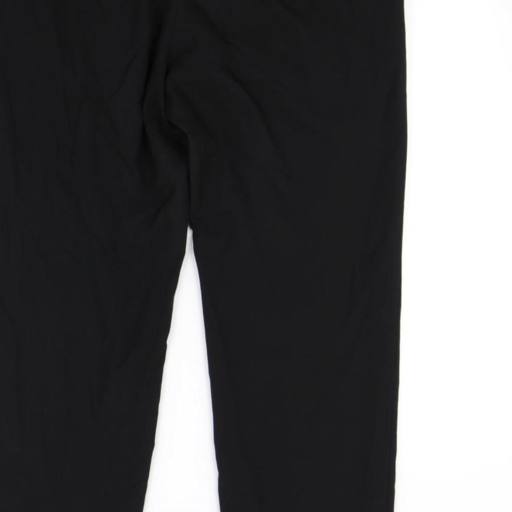 m&S Mens Black   Dress Pants Trousers Size S L30 in