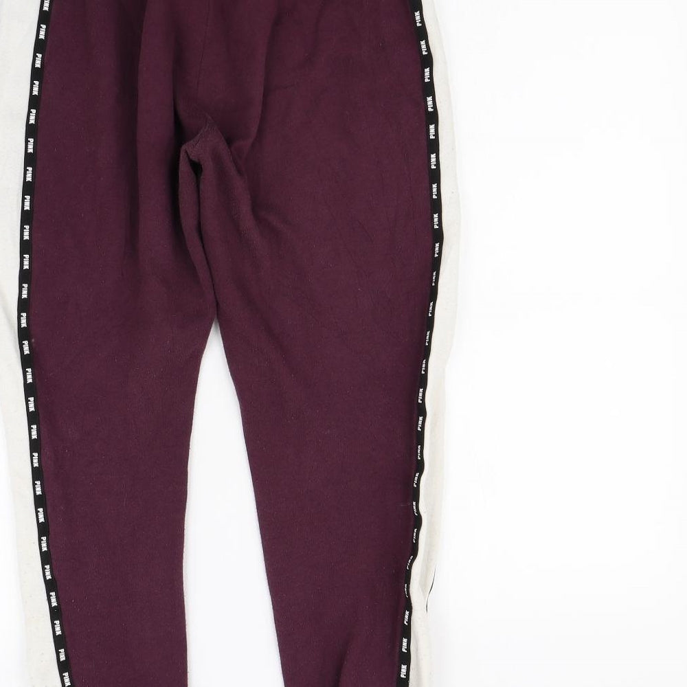 Victoria's Secret Womens Purple   Jogger Trousers Size XS L28 in